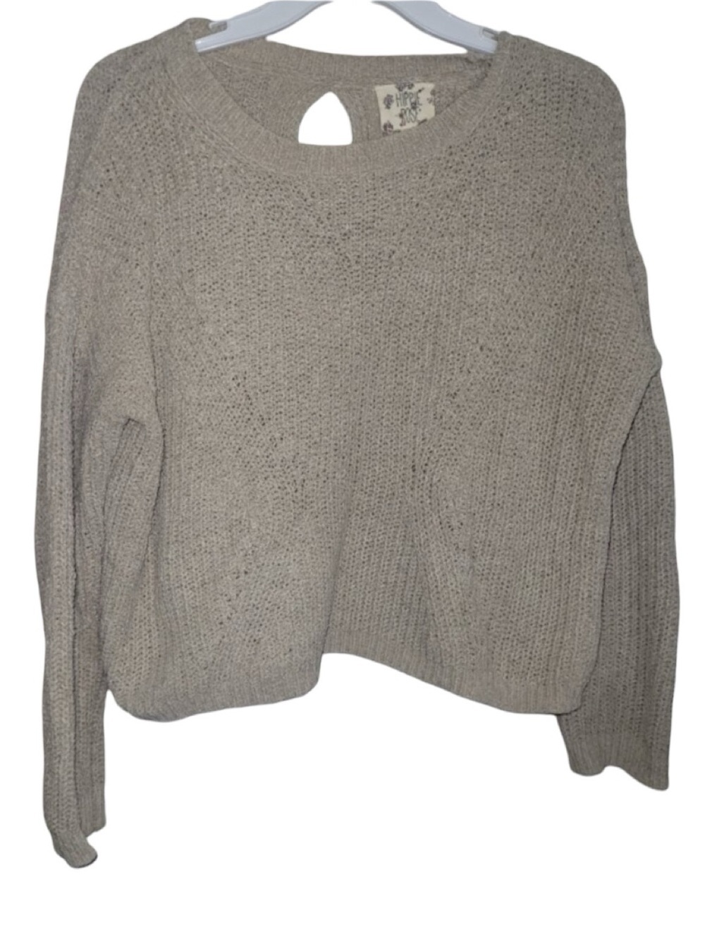 Hippie Rose - Beige Sweater Medium